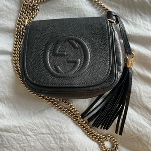 Gucci Small Soho chain Crossbody Bag
